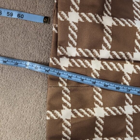 Boutique Retro 60s Houndstooth Mustard Preppy Old Money Jacket L - Picture 4 of 6